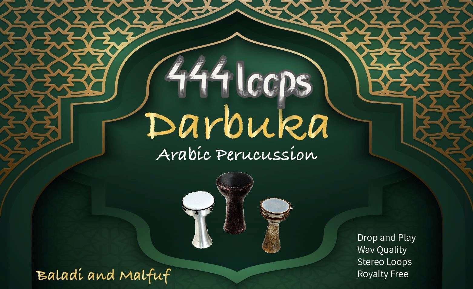 Free Drum Loops. Darbuka With Passion Bundle
