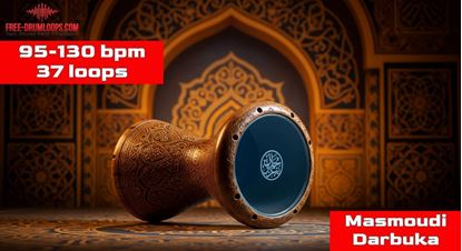Picture of Masmoudi darbuka (37 loops)